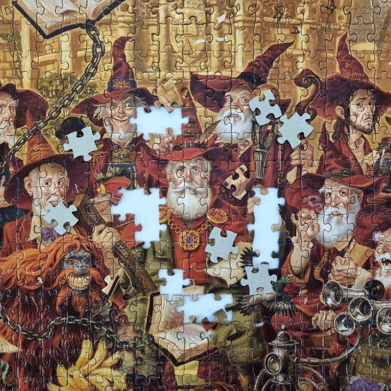 The Faculty of Unseen University Jigsaw Puzzle